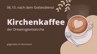 Kirchenkaffee Erntedanke